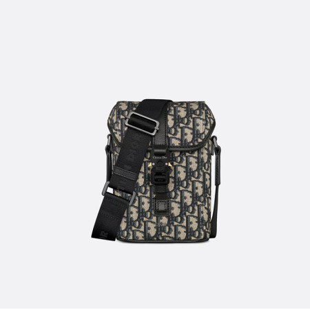 디올 남성 Hit the Road 미니 플랩 버티컬 스트랩백 - Dior Mens Hit the Road Mini Flap Vertical Strap Bag - dib5501x