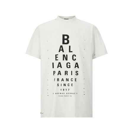 발렌시아가 남성 라운드 반팔 티셔츠 - Balenciaga Mens Round Tshirt - bac6502x