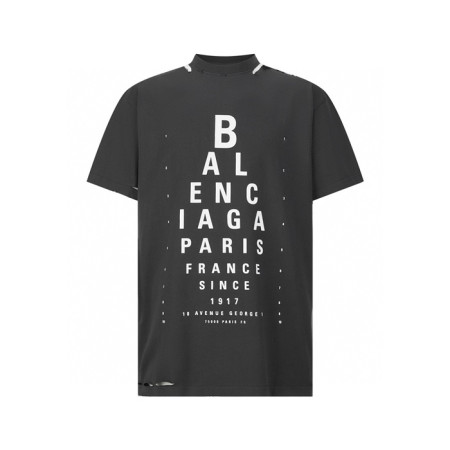 발렌시아가 남성 라운드 반팔 티셔츠 - Balenciaga Mens Round Tshirt - bac6503x