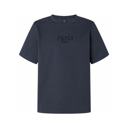 펜디 남성 라운드 반팔 티셔츠 - Fendi Mens Round Tshirt - fec6505x
