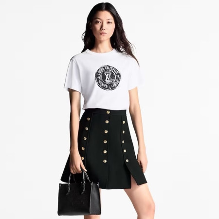 루이비통 여성 반팔 티셔츠 - Louis vuitton Womens Round Tshirt - lvc6526x