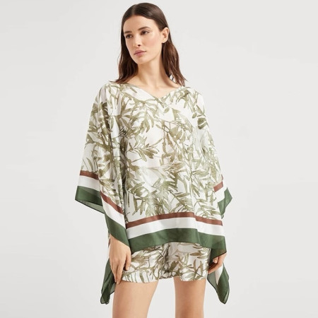 브루넬로쿠치넬리 여성 실크 판쵸 - Brunello Cucinelli Womens Silk Pancho - acc5427x