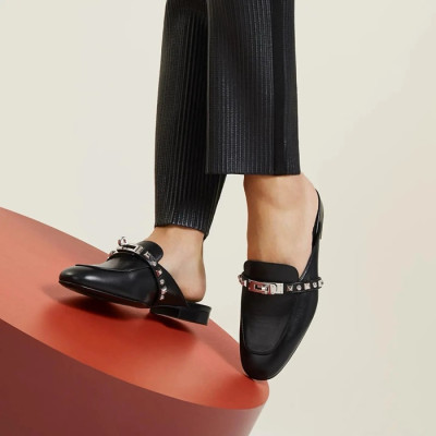 에르메스 여성 Oz 뮬 - Hermes Womens Oz Mules - hes5685x