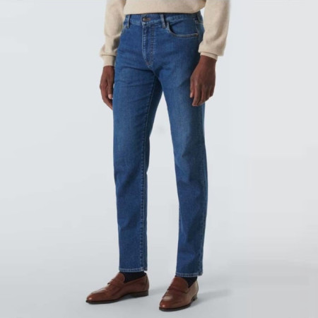 [당일배송] 로로피아나 남성 콰로나 스판 슬림 데님 팬츠 - dd862x