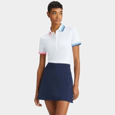 [G/FORE] 지포어 여성 실키테크 나일론 반팔 여성 카라 티셔츠 - gol1656x