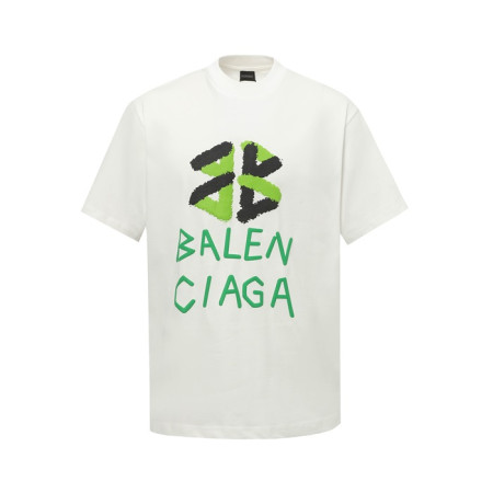 발렌시아가 남성 라운드 반팔 티셔츠 - Balenciaga Mens Round Tshirt - bac6544x
