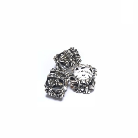 크롬하츠 남/녀 실버 반지 - Chrome Hearts Unisex Silver Ring - acc5435x