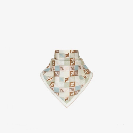 펜디 여성 FF 스퀘어 스카프 - Fendi Womens FF Square Scarf - acc5436x