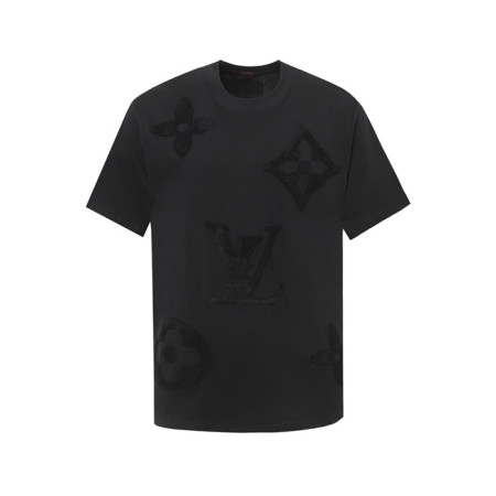 루이비통 남성 라운드 반팔 티셔츠 - Louis vuitton Mens Round Tshirt - lvc6555x