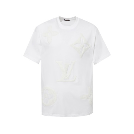 루이비통 남성 라운드 반팔 티셔츠 - Louis vuitton Mens Round Tshirt - lvc6556x