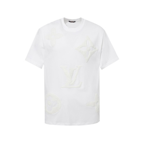 루이비통 남성 라운드 반팔 티셔츠 - Louis vuitton Mens Round Tshirt - lvc6556x