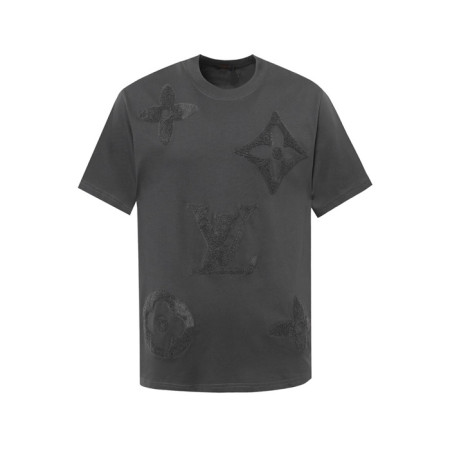 루이비통 남성 라운드 반팔 티셔츠 - Louis vuitton Mens Round Tshirt - lvc6557x