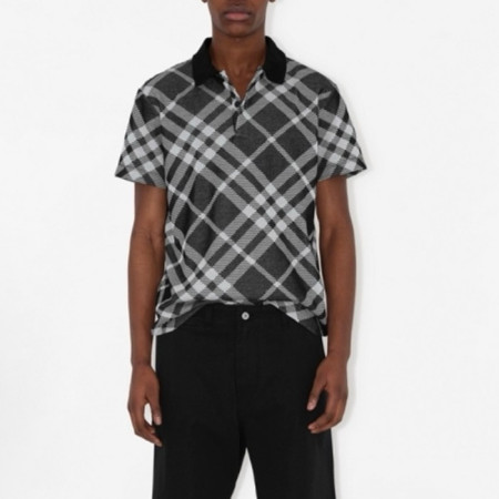 버버리 남성 폴로 반팔 티셔츠 - Burberry Mens Polo Tshirt - buc6577x