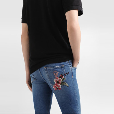 돌체앤가바나 남성 클래식 청바지 - Dolce&Gabbana Mens Classic Jeans - doc6580x