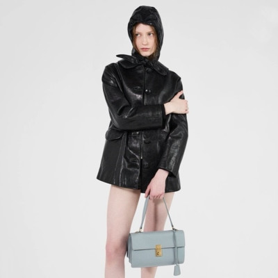 프라다 여성 프라다 소프트 사운드 미디엄 가죽 숄더백 1BN023 - Prada Womens Soft Sound Medium Leather Shoulder Bag - prb5584x