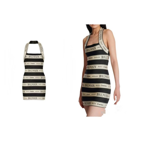발망 여성 트렌디 원피스 - Balmain Womens Trendy One-pieces - bac6581x