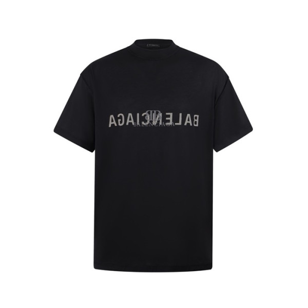 발렌시아가 남성 라운드 반팔 티셔츠 - Balenciaga Mens Round Tshirt - bac6587x