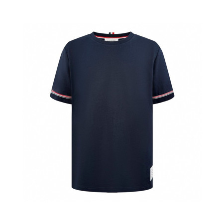 톰브라운 남성 라운드 반팔티 - Thom Browne Mens Round Tshirts - thc6604x