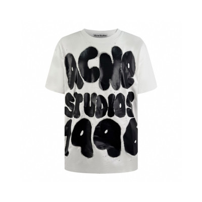 아크네 여성 크루넥 반팔티 - Acne Womens Round Tshirt - anc6606x