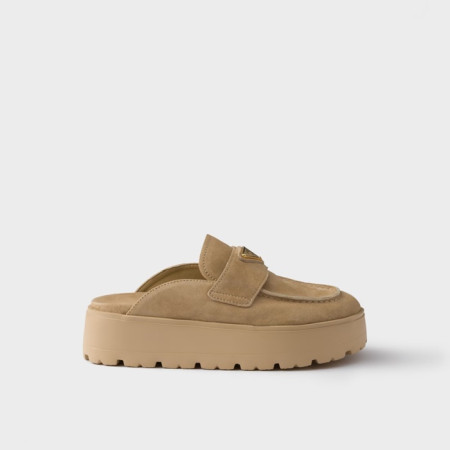 프라다 여성 플랫폼 슬립온 뮬 - Prada Womens Platform Slip-On Mules - prs5701x