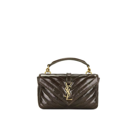 입생로랑 여성 미니 퀄티드 백 - Saint Laurent Womens Mini College Bag - ysb5603x