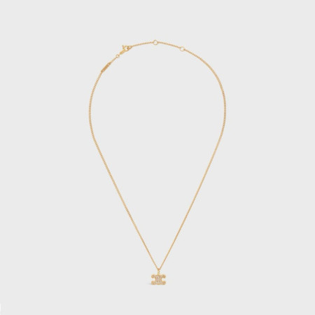 셀린느 여성 골드 네크리스 - Celine Womens Gold Necklace- acc5747x
