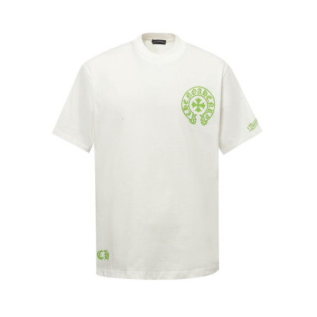 크롬하츠 남성 라운드 반팔티 - Chrom Hearts Mens Round Tshirt - chc6648x