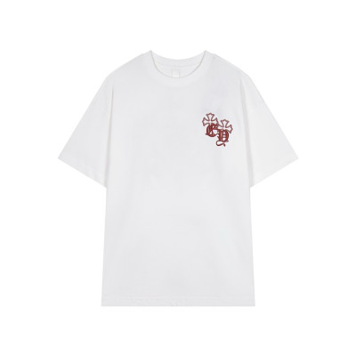 크롬하츠 남성 라운드 반팔티 - Chrom Hearts Mens Round Tshirt - chc6654x