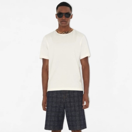 버버리 남성 라운드 반팔 티셔츠 - Burberry Mens Round Tshirt - buc6656x