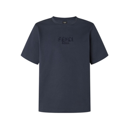 펜디 남성 라운드 반팔 티셔츠 - Fendi Mens Round Tshirt - fec6672x