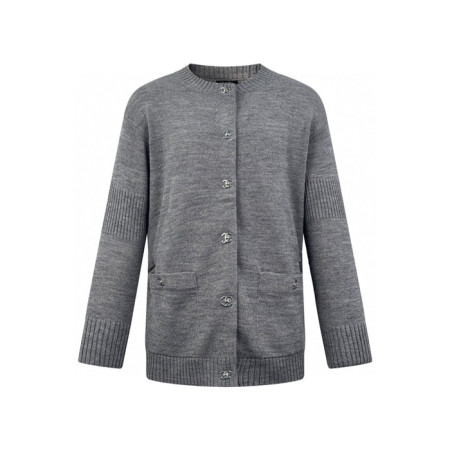 샤넬 여성 라운드 가디건 - Chanel Womens Round Cardigan - chc6679x