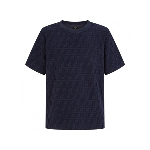 펜디 남성 라운드 반팔 티셔츠 - Fendi Mens Round Tshirt - fec6680x