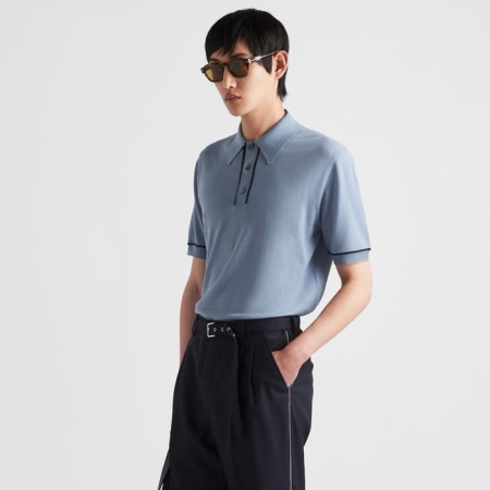 프라다 남성 폴로 반팔티 - Prada Mens Polo Tshirt - prc6685x