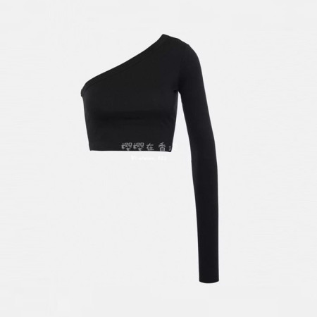 릭오웬스 여성 베이직 긴팔티 - Rick Owens Womens Basic Tshirts - ric6707x