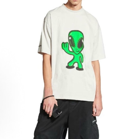 발렌시아가 남성 라운드 반팔 티셔츠 - Balenciaga Mens Round Tshirt - bac6729x