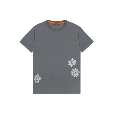 에르메스 남성 라운드 반팔티 - Hermes Mens Round Tshirt - hec6730x