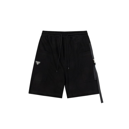 프라다 남성 삼각 로고 쇼츠 - Prada Mens Shorts - prc6739x