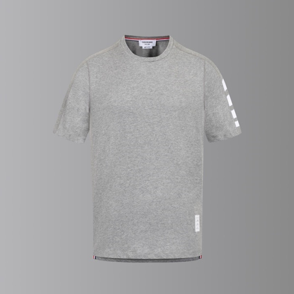 톰브라운 남성 라운드 반팔티 - Thom Browne Mens Round Tshirts - thc6759x