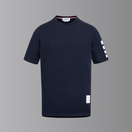 톰브라운 남성 라운드 반팔티 - Thom Browne Mens Round Tshirts - thc6760x