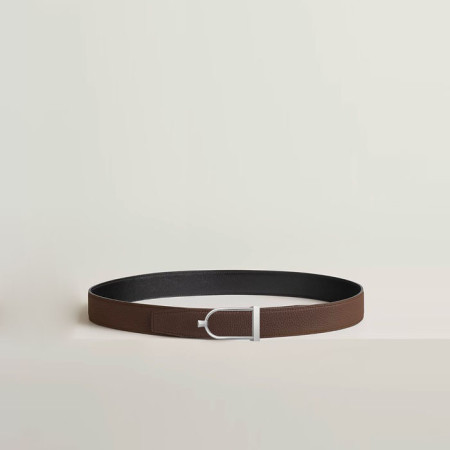 에르메스 남성 Ecrin 버클 리버서블 벨트 - Hermes Mens Ecrin Buckle Reversible Belt - bel196x