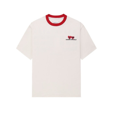 메종 마르지엘라 남성 라운드 반팔 티셔츠 - Maison Margiela Mens Round Tshirt - mac6790x