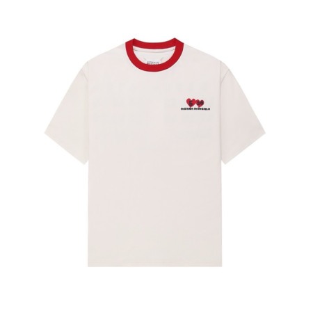 메종 마르지엘라 남성 라운드 반팔 티셔츠 - Maison Margiela Mens Round Tshirt - mac6790x