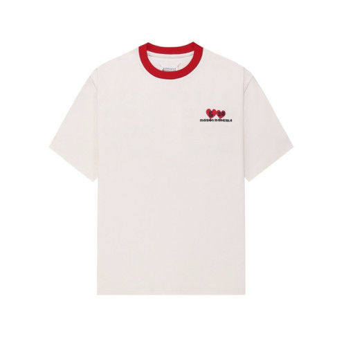 메종 마르지엘라 남성 라운드 반팔 티셔츠 - Maison Margiela Mens Round Tshirt - mac6790x