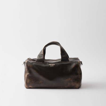 프라다 남성 나파 가죽 더플 백 2VC046 - Prada Mens Nappa Leather Duffle Bag - prb5668x