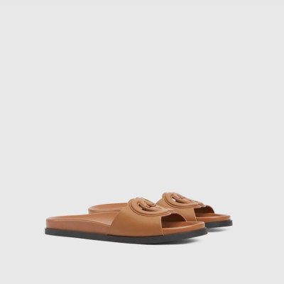 구찌 여성 인터로킹 G 슬라이드 - Gucci Womens Interlocking G Slide - gus5838x