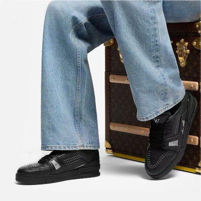 루이비통 남/녀 트레이너 스니커즈 - Louis vuitton Unisex Trainer Sneaker - lvs5887x