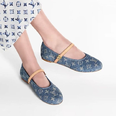 루이비통 여성 로미 플랫 발레리나 - Louis vuitton Womens Romi Flat Ballerina - lvs5905x