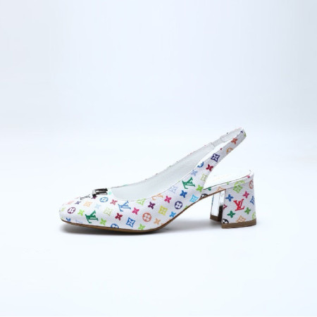 루이비통 여성 스윙 슬링백 펌프스 - Louis vuitton Womens Swing Slingback pumps - lvs5927x