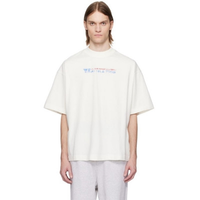 알렉산더왕 남성 라운드 반팔티 - Alexanderwang Mens Round Tshirt - alc6841x