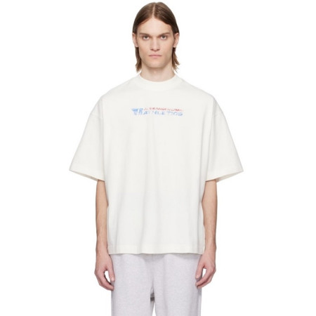 알렉산더왕 남성 라운드 반팔티 - Alexanderwang Mens Round Tshirt - alc6841x